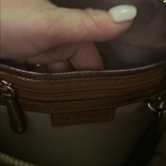 Michael Kors Brown Medium Logo Backpack - Picture 8 of 15